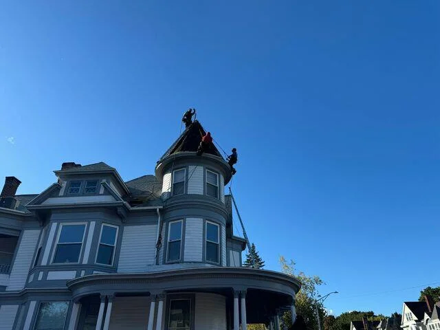 Asphalt Roof Turret Replacement in Troy, NY